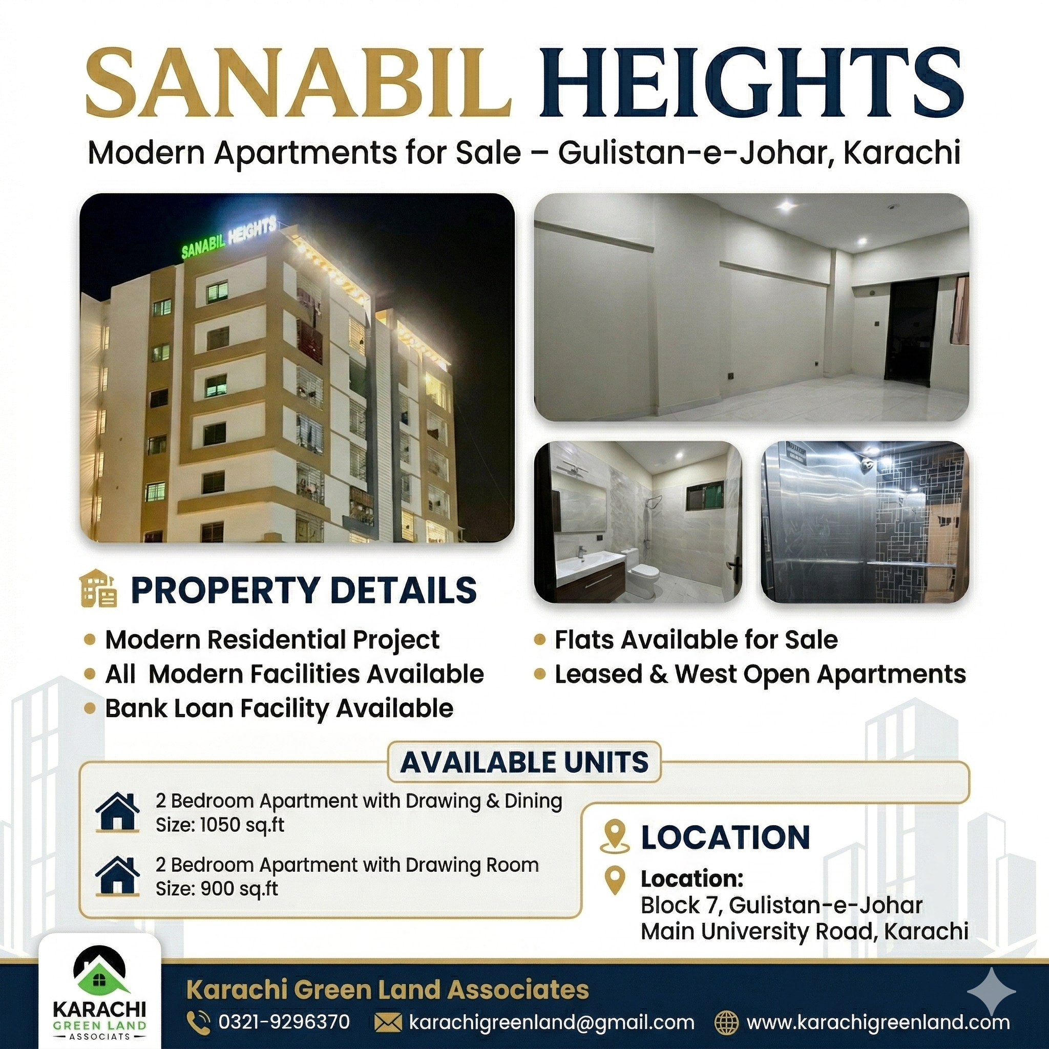 Sanabil Heights Apartments for Sale - Image 1