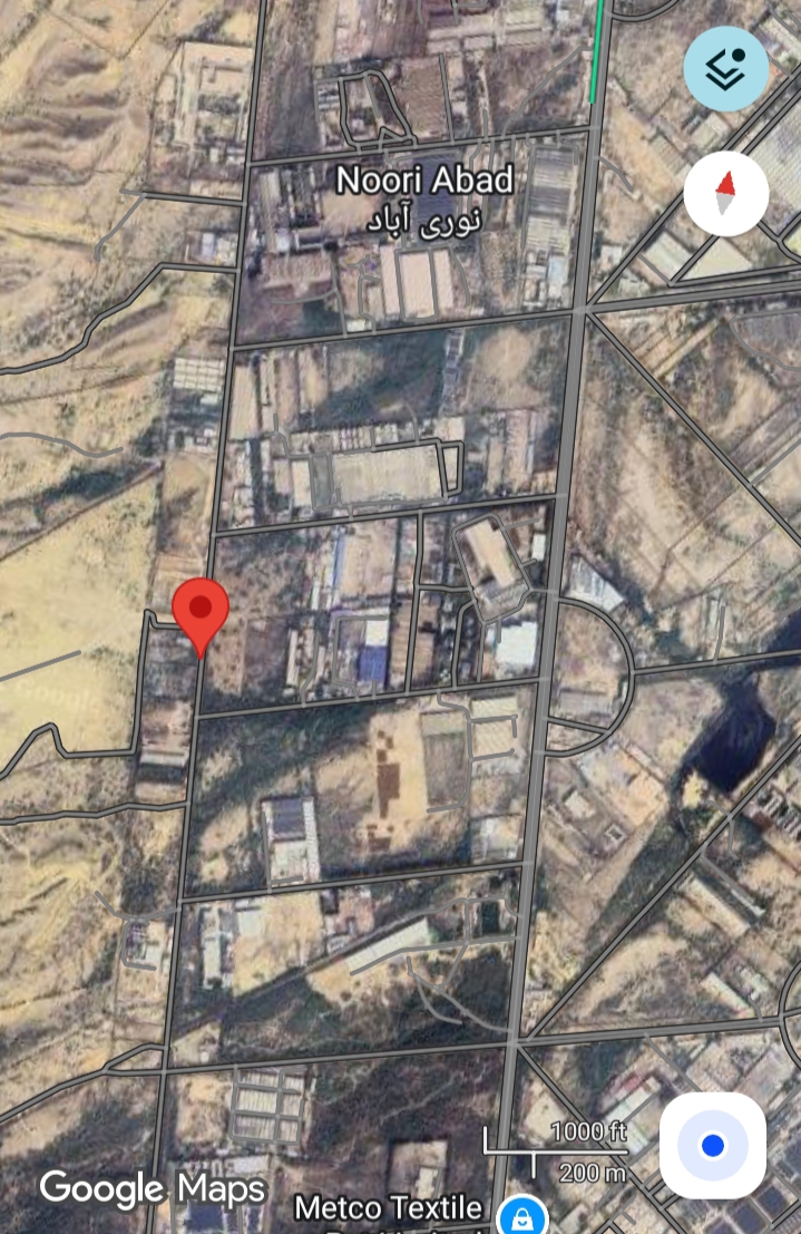 Three Acares Industrial plot with boundary wall in Nooriabad Industrial zone - Image 6